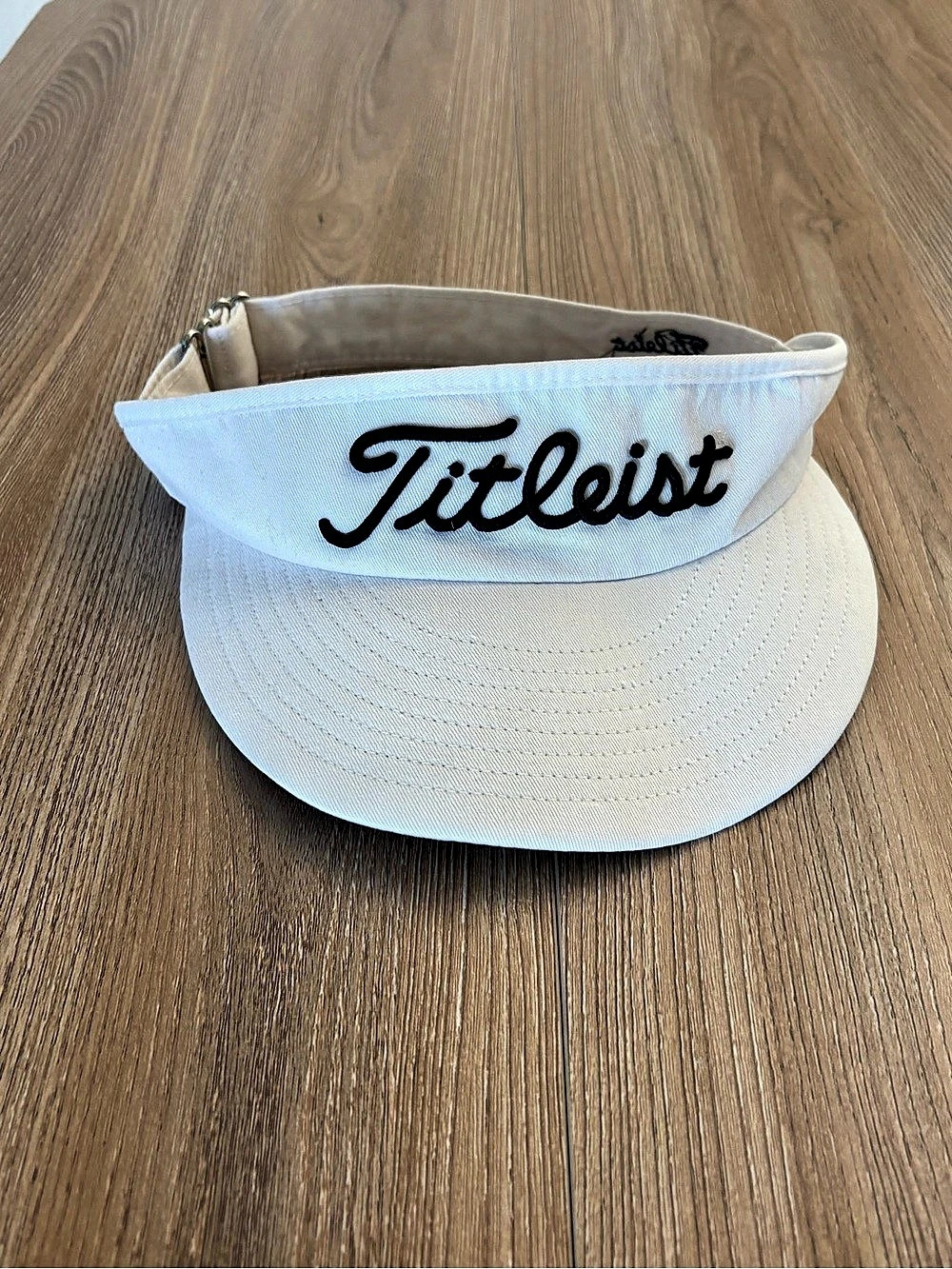 Titleist by New Era Golf Visor in White & Black